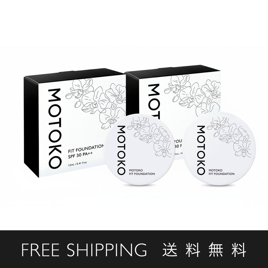 MOTOKO FIT FOUNDATION｜大人の肌・年齢肌の悩みをカバーする